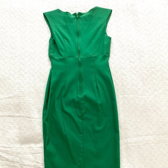 Pinup Couture Green Erin Wiggle Dress Size S - Picture 3 of 11